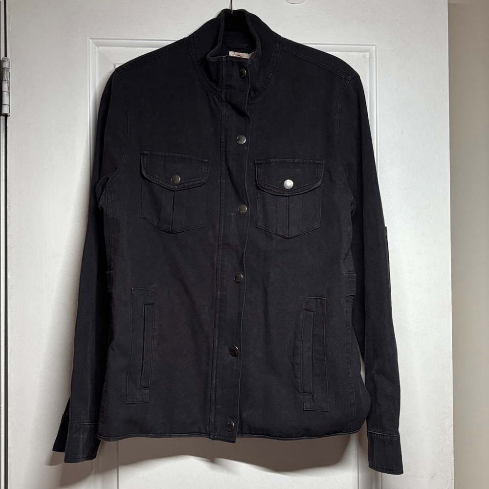 Faherty 100% Cotton Navy Chore Coat, S - Picture 4 of 7